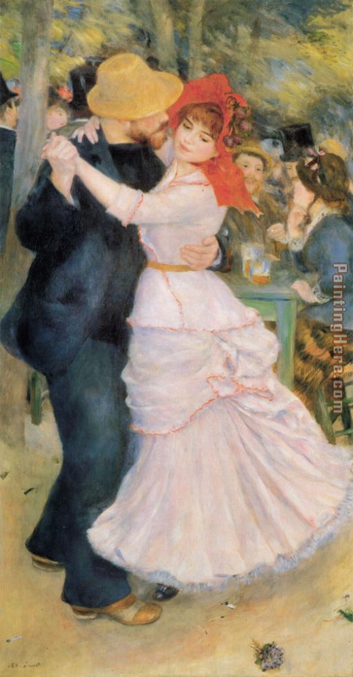 Pierre Auguste Renoir Dance at Bougival